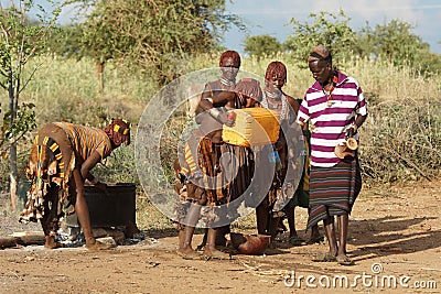 Hamer, Ethiopia, Africa Editorial Stock Photo