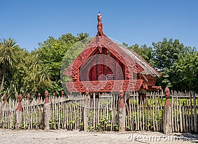 Maori Garden - Hamilton Gardens Editorial Stock Photo