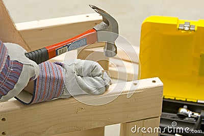 Hammer and Stock Photo