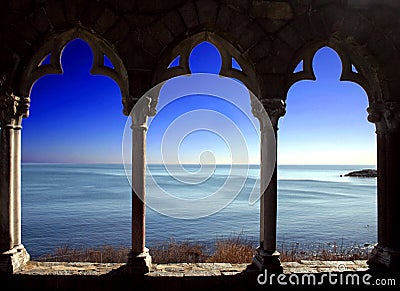 Hammond Castle Stock Photo