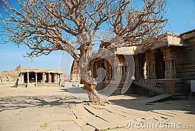 Hampi, Vitthala temple, India Stock Photo