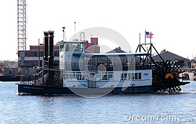 Ferry Transit Boat Editorial Stock Photo