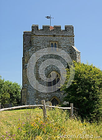 Hamsey Church, near Lewes, Sussex, UK Stock Photo