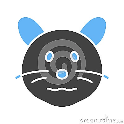 Hamster icon vector image. Vector Illustration