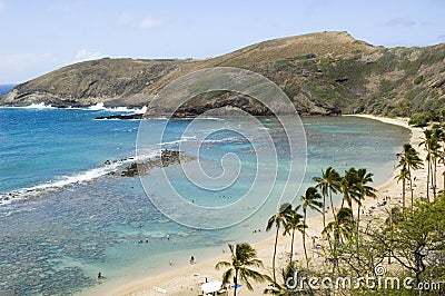 Hanauma Bay Stock Photo