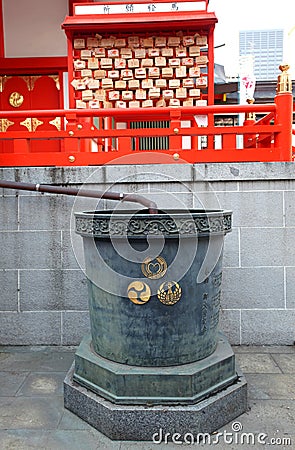 Hanazono Shrine in Shinjuku, Tokyo Stock Photo