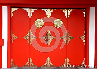 Hanazono Shrine in Shinjuku, Tokyo Stock Photo