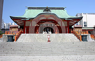 Hanazono Shrine in Tokyo Stock Photo