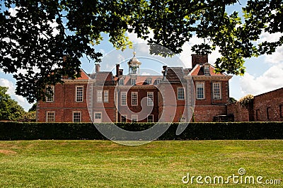 Hanbury Hall Editorial Stock Photo