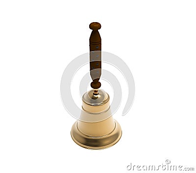 Hand bell Stock Photo