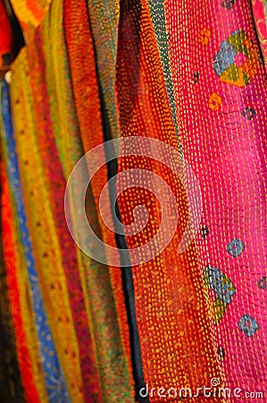 Hand Crafted Intricate Fabric Stock Photo