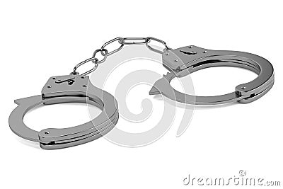Hand cuffs Stock Photo