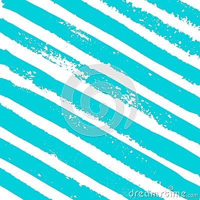 Hand draw striped seamless pattern, nautical background for your design. Grungy Vector Illustration
