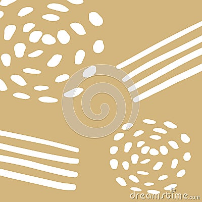 Hand drawn Abstract Memphis Pattern. Texture can be used for wallpaper, pattern fills, web page background, surface textures, fabr Vector Illustration