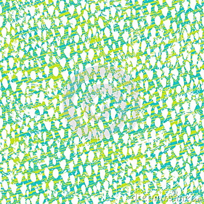 Hand drawn pattern inspired by tropical fish skin Vector Illustration