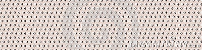 Hand drawn whimsical spotty dots seamless border pattern. Vector wonky appaloosa spotted circle banner background Vector Illustration