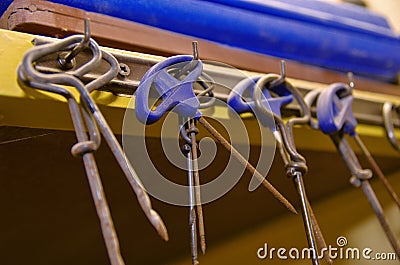 Hand drills Stock Photo