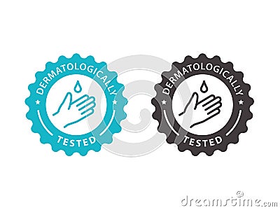 Hand gel sanitizer logo. Vector illustration. Vector Illustration