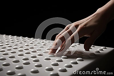 A hand gently placed on top of a mattress, illustrating the comforting and supportive nature of the bed, A visually striking Stock Photo
