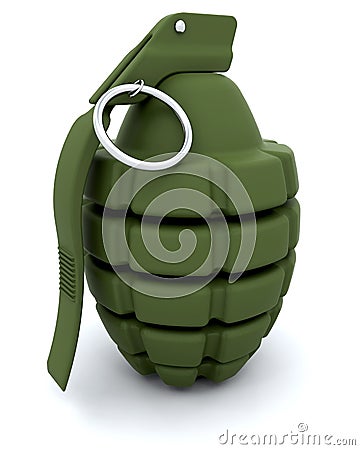 Hand Grenade Stock Photo