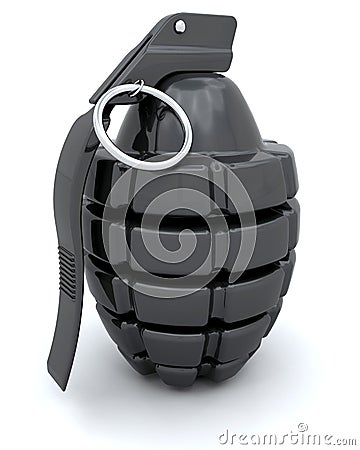 Hand Grenade Stock Photo