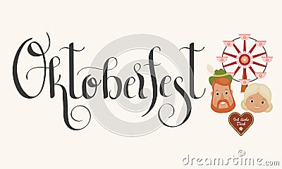 Hand lettering Vector Illustration