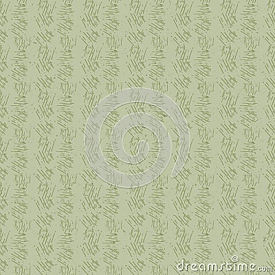 Hand made bamboo stem seamless pattern. Japanese abstract geo botanical . Soft grass green neutral tones. All over recycled print Stock Photo