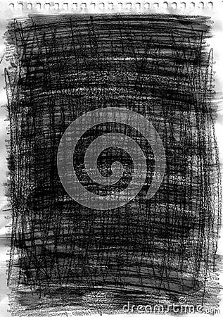 Hand made Graphite and Pencil texture Stock Photo