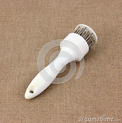 Hand Meat Tenderizer Angle Stock Photo