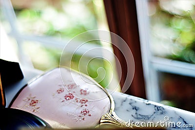 Hand Mirror Stock Photo