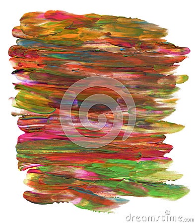 Hand painted multicolored background Stock Photo