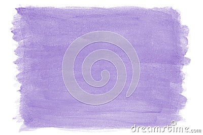 Hand-painted purple lilac watercolor texture background Stock Photo