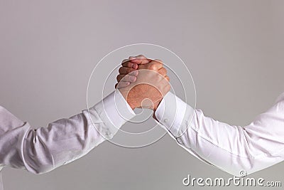 Hand shake Stock Photo