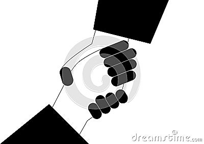 hand shake Stock Photo