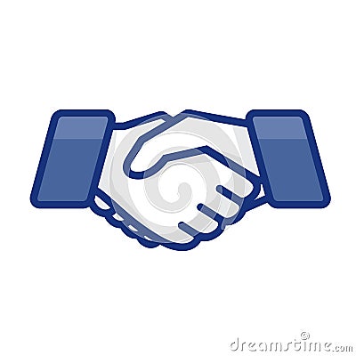 Hand shake Vector Illustration