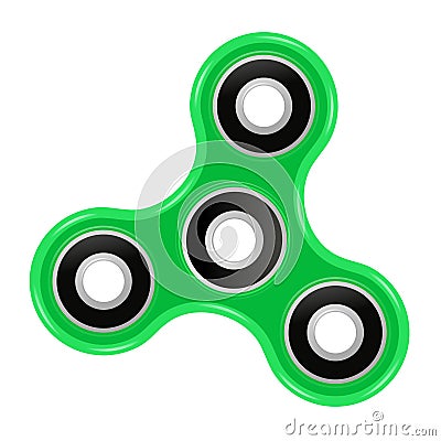 Hand spinner flat illustration Cartoon Illustration