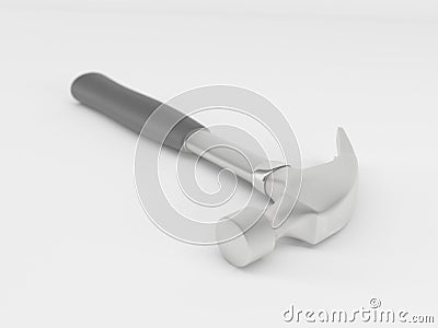 Hand Tools - hammer Stock Photo