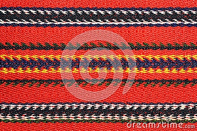 Hand woven kilim pattern Stock Photo