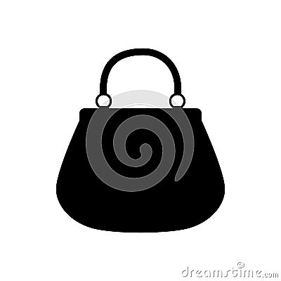 Handbag icon vector. purse ilustration sign. reticule symbol. bag logo. Vector Illustration