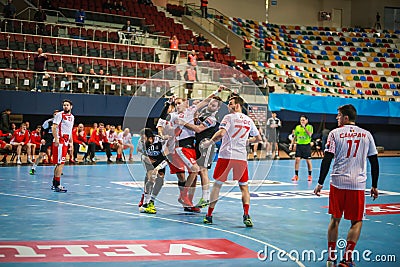 Handball Editorial Stock Photo