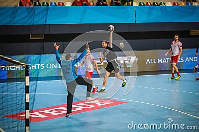 Handball Editorial Stock Photo