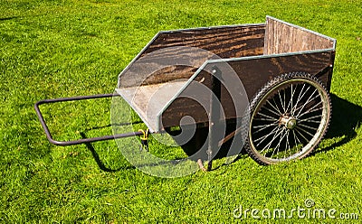 Handcart Stock Photo