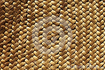 Handcraft weave texture natural vegetal fiber Stock Photo