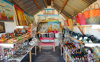 Handcrafts markets in Antananarivo, Madagascar Editorial Stock Photo