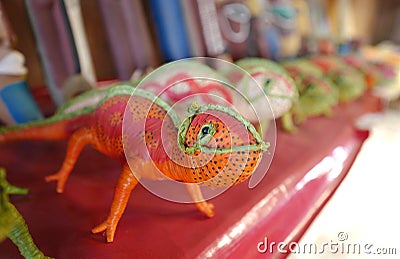 Handcrafts markets in Antananarivo, Madagascar Stock Photo