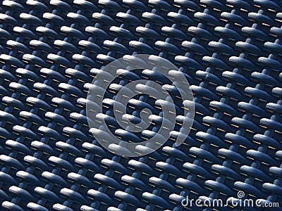 handcrafts, wickerwork for copy space or background. Stock Photo