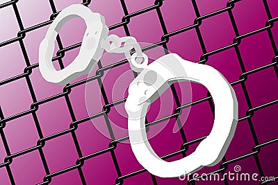 Handcuff Vector Illustration