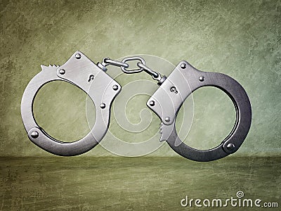 Handcuff Stock Photo