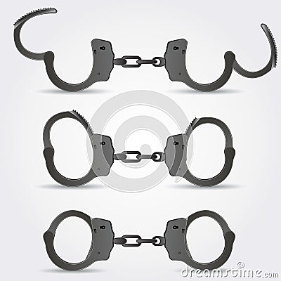 Handcuff Vector Illustration