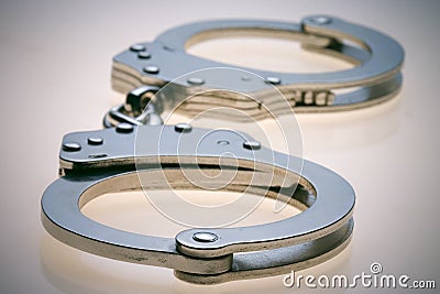 Handcuffs Stock Photo